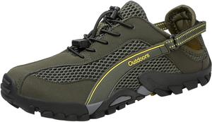 Водные тапочки для женщин и мужчин, быстро сохнущие, для плавания, пляжа, акваспорта, путешествий, парусного спорта, каякинга, дайвинга, походов Generic, зеленый