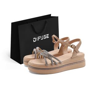 Сандалии с одним ремешком D FUSE SCANDINAVIA женские D:FUSE SCANDINAVIA, Beige