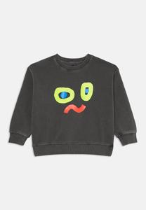 Толстовка JELLY MALLOW CATCHY FACE GLOW IN THE DARK UNISEX, Charcoal/Black