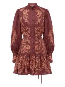 Платье Серафины Alemais, красный