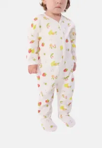 Пальто с фруктовым мотивом Petit Bateau, Marshmallow Multico