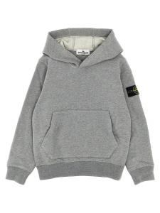 Толстовка с нашивкой-логотипом Stone Island Junior, серый