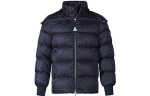 Пуховик мужской темно-синий Moncler