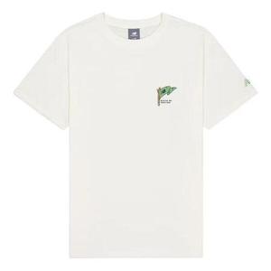 Футболка с изображением флага футболка New Balance, белый