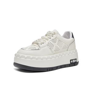 HR Низкие женские скейтерские туфли бежевого цвета Beige