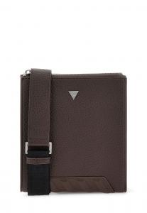 Сумка кросс-боди Guess MINI-UMHÄNGE TORINO, Dunkelbraun/Dark Brown