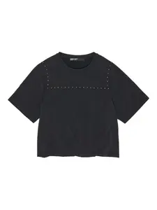 Футболка с заклепками Bimba Y Lola, черный