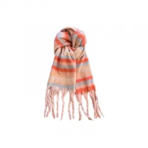 FREE RABBITⅡ Мохеровый вязаный шарф унисекс, Pink