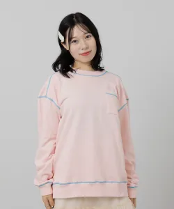 Толстовка с цветным швом (для взрослых) Chil2, цвет Pink