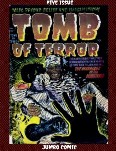 Tomb of Terror Five Issue Jumbo Comic (Lulu.com)