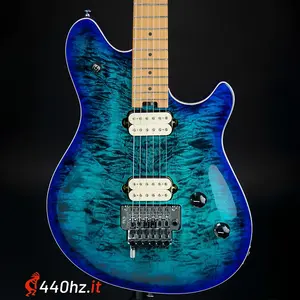 EVH Wolfgang WG Special QM с грифом из запеченного клена, окраска Chlorine Burst