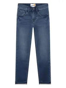 Джинсы с пятью карманами Timberland Kids, синий