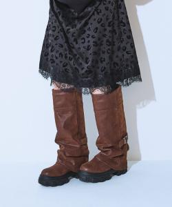 Свободные высокие сапоги Jeanasis, цвет Brown (55)