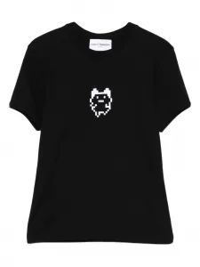 Футболка с графическим принтом COPERNI, черный