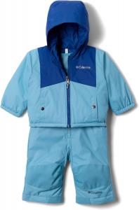 Columbia Unisex Baby Double Flake II Set, Vintage Blue/Mountain Blue