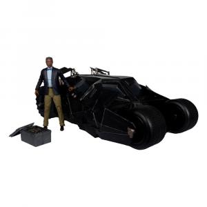 DC Multiverse Vehicle Tumbler с Люкуисом Фоксом (Темный рыцарь) (золотая этикетка) McFarlane