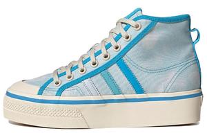 Adidas Nizza Platform Mid Parley Almost Blue Women's
