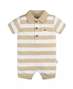 Комбинезон с воротником для маленьких девочек Gerber, коричневый