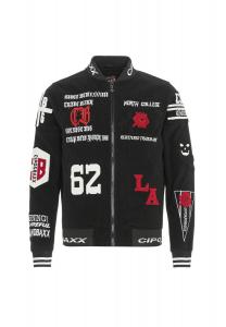 Куртка спортивного дизайна CIPO & BAXX, черный