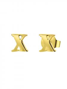 Серьги "Буква X" Lucardi