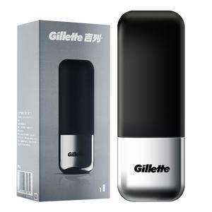 Коробка для хранения attractive force, бритвы manual Gillette, серебристый/черный