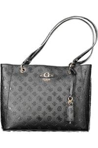 Сумка женская Guess Jeans Gerty с принтом, черный