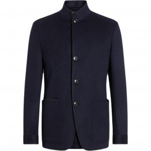 Ermenegildo Zegna Зауженная куртка Zegna для мужчин, Marine Blue