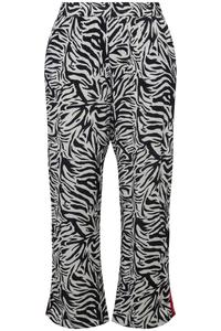 Тканевые брюки Angel of Style Wide leg Pants, черный/белый