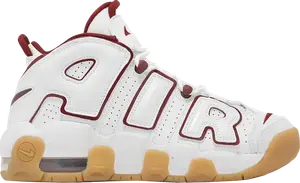 Кроссовки Air More Uptempo GS 'White Team Red Gum', белый