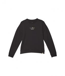 Толстовка Rip Curl Cosmic Paradise для девочек, черная, хлопковая, с длинным рукавом, GBO240