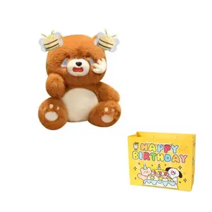 Плюшевая кукла Sorrow Bear, высота 25см/35см/45см Enlightenment