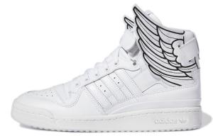 Кроссовки Adidas Originals Forum Hi Wings 4.0 Jeremy Scott, белый/черный