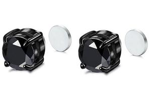 Титановые стальные серьги-гвоздики унисекс Cooraree