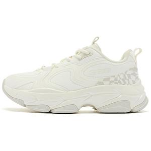 Кроссовки для образа жизни женская с низким верхом белого цвета Qiaodan, белый