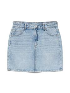 Юбка до колена Vero Moda, светло-синий деним