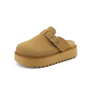 UBZ Закрытые тапочки для женщин - молочный чай, цвет Milk Tea