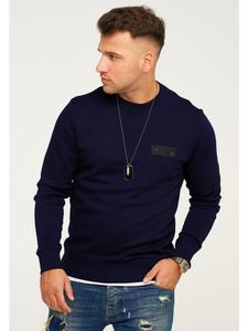 Толстовка POPS SWEAT CREW NECK в цвете блейзер Jack & Jones