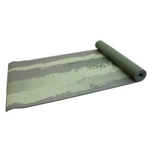 SENZ SPORTS Премиальный коврик для йоги - зеленый с принтом