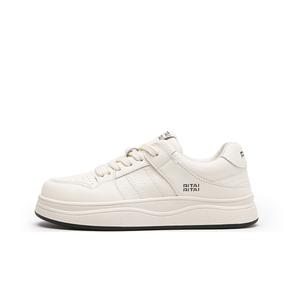 Низкие женские кроссовки Ritai, Beige Black
