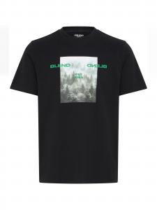 BLEND Футболка 'BHKean' в черном цвете