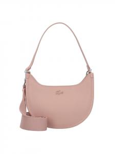 Наплечная сумка Lacoste Chantaco Classics Schultertasche Leder 23 cm, цвет cork