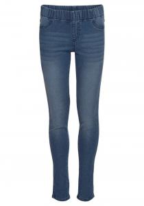 Джинсы скинни Kidsworld, синий джинсовый