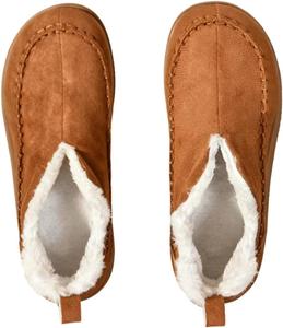 Enora - Зимние ботинки до щиколотки с шерстяной подкладкой, женские замшевые ботинки до щиколотки для снега Nemnlaa, Brown