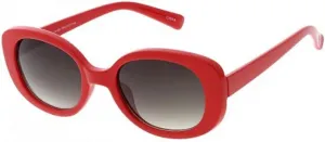 Солнцезащитные очки унисекс Rider Retro Rectanglar Clout Unknown, Red