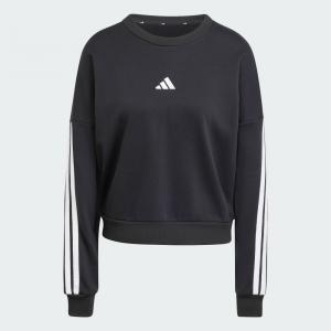 Свитшот Adidas Essentials 3 Stripes French Terry, черный