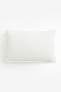 Чехол на подушку из смеси льна H&M, 40x60 см, белый