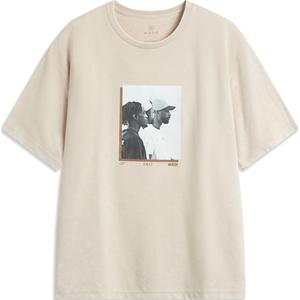 Футболка мужская oat gray washed LINING, серый