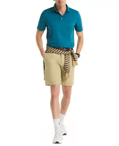 Мужская поло с коротким рукавом и воротником Nautica, синий