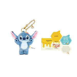 Кулон/плюшевая кукла Disney Lilo & Stitch Alien Puppy Blue высотой 12см/25см/35см/11см POTDEMIEL, 12cm Stevie Strange Fun Pendant+Envelope Greeting Card