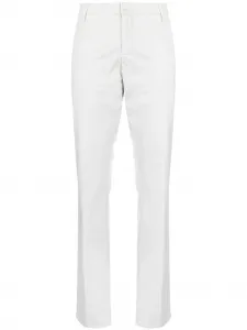 Брюки строгого кроя со складками DONDUP, серый